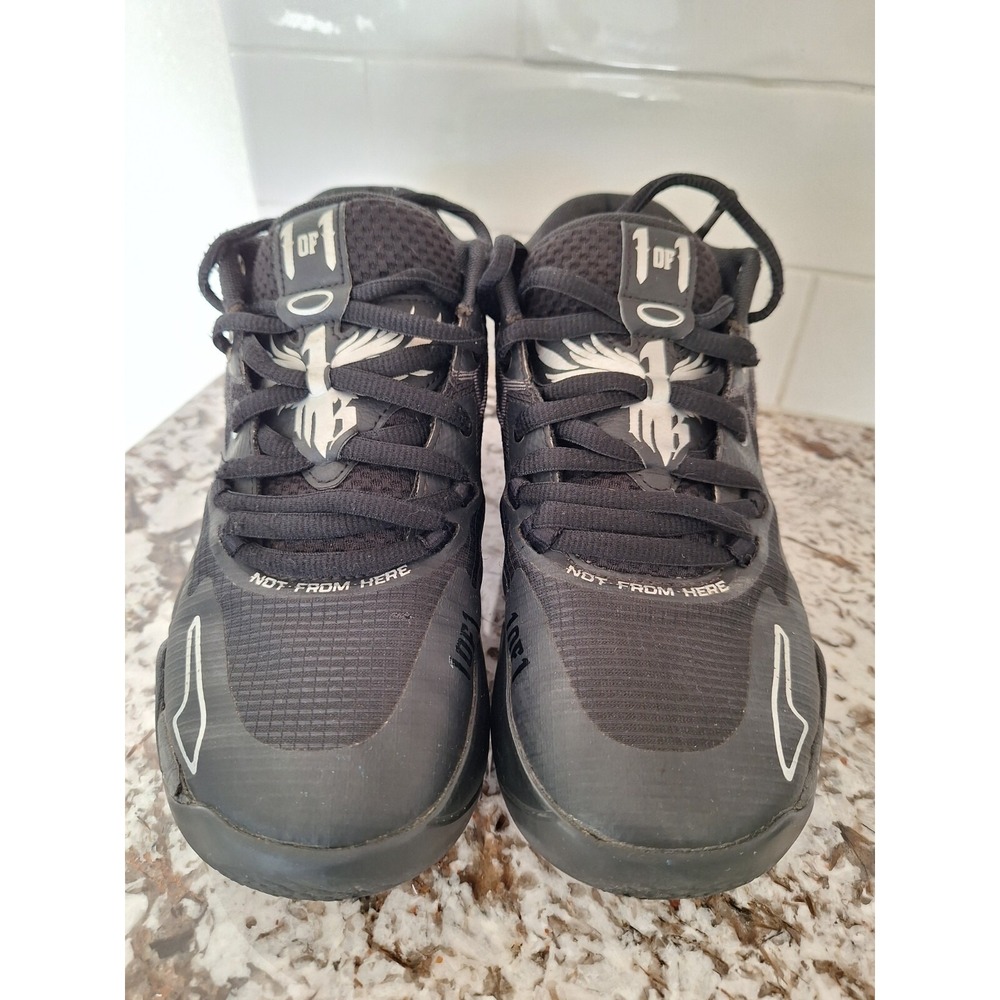 Puma M.E.L.O. Subject 01 Not From Here Basketball Sneakers Black, Size Boys 5.5
